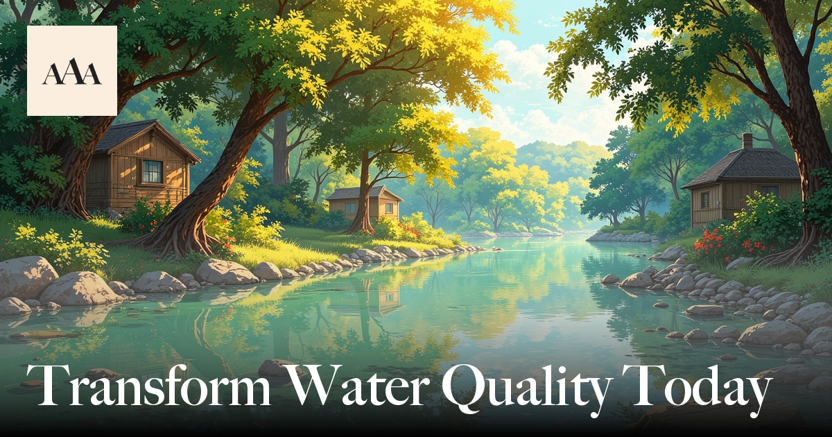 Boost Water Quality and Unlock Up to $25,000 for Your Projects Today